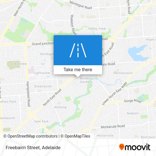 Freebairn Street map