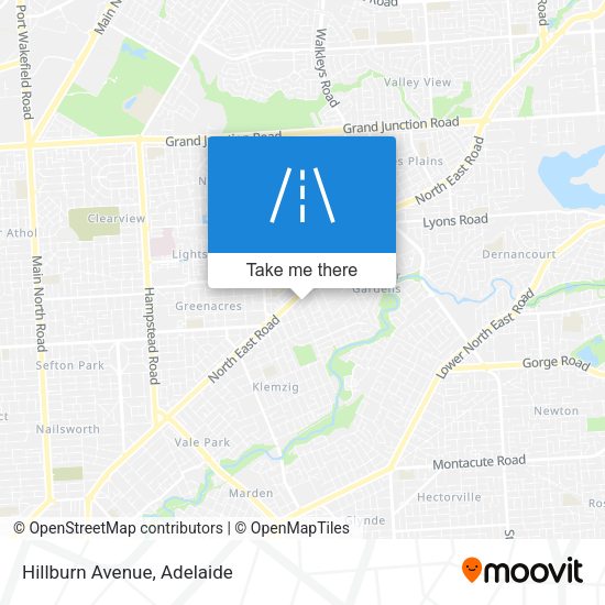 Hillburn Avenue map