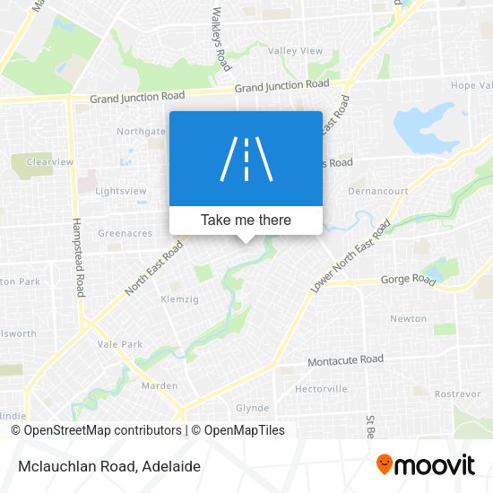 Mclauchlan Road map