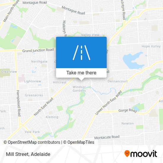 Mill Street map