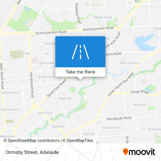 Ormsby Street map