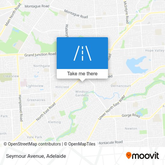 Seymour Avenue map