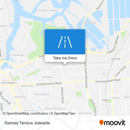 Railway Terrace map