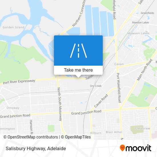 Salisbury Highway map