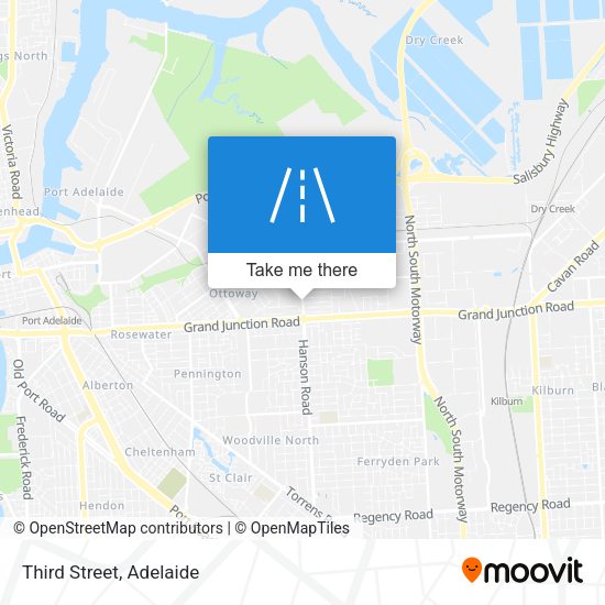 Third Street map