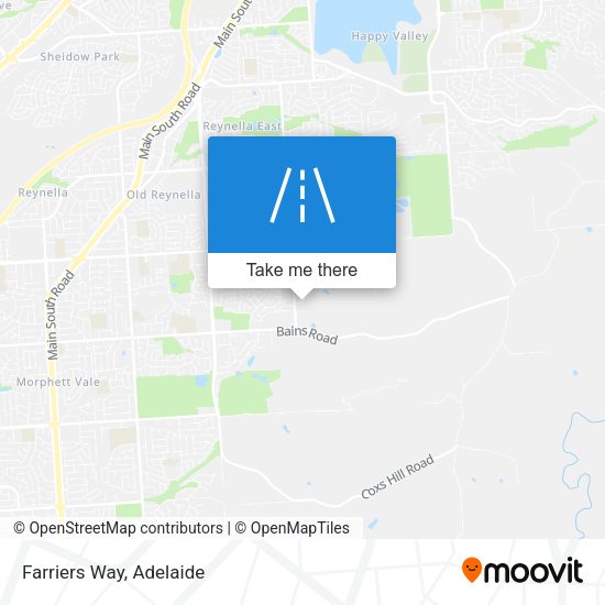 Farriers Way map