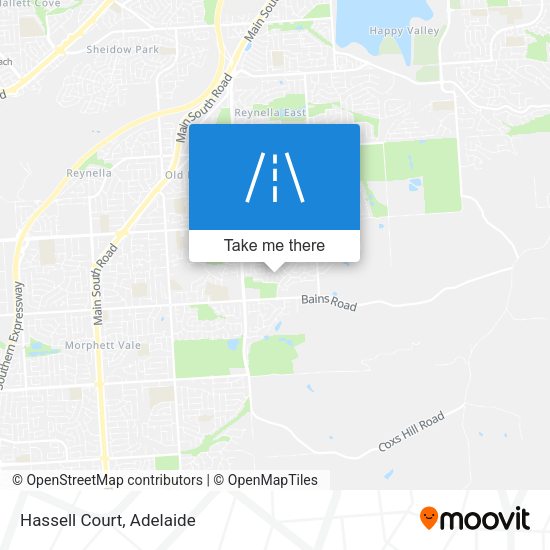 Hassell Court map