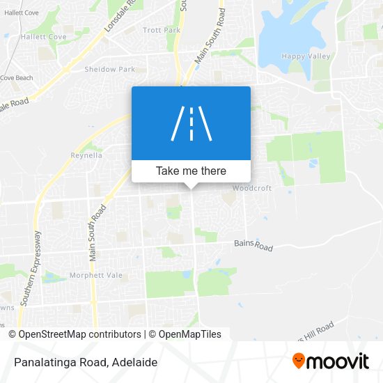 Panalatinga Road map