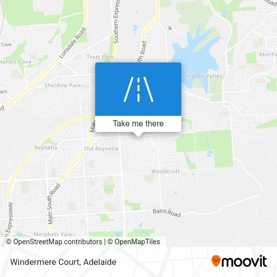 Windermere Court map