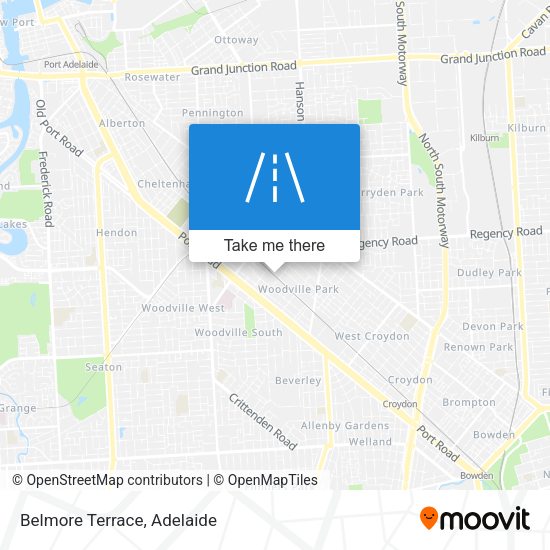 Belmore Terrace map