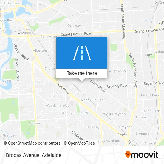 Brocas Avenue map