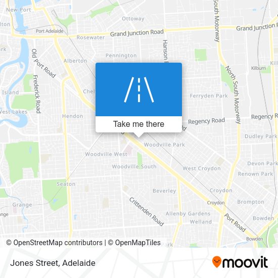 Jones Street map