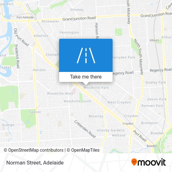 Norman Street map