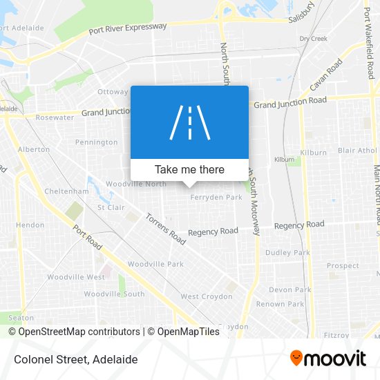 Colonel Street map