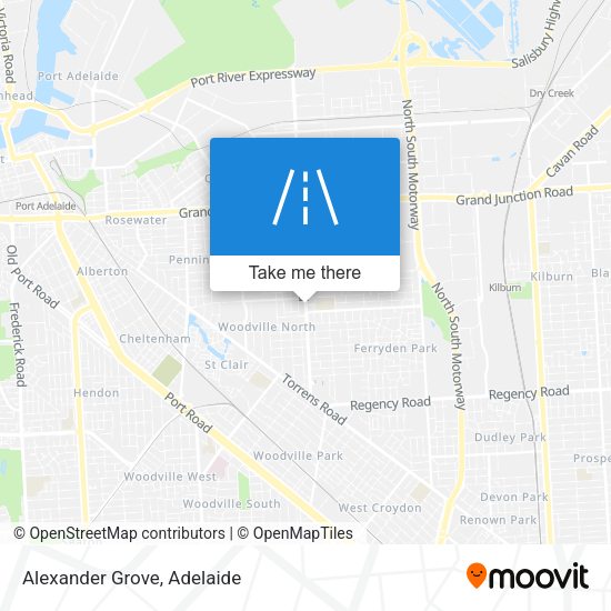 Alexander Grove map