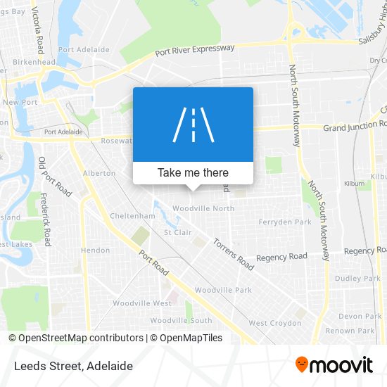Leeds Street map