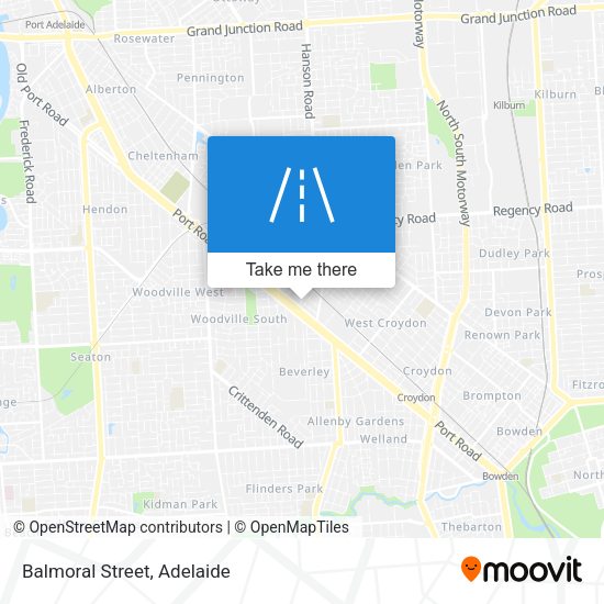 Balmoral Street map
