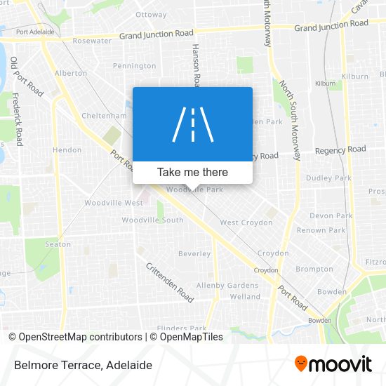 Belmore Terrace map