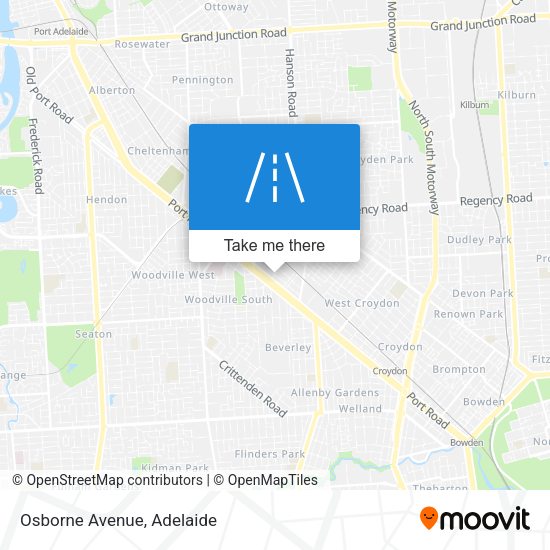 Osborne Avenue map