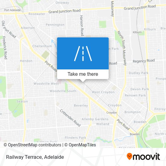 Railway Terrace map
