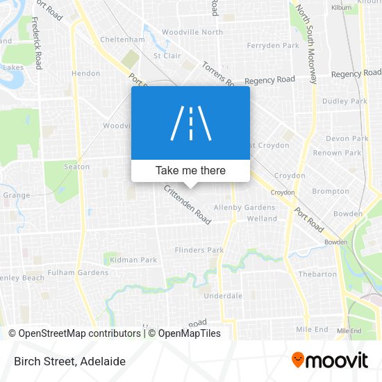 Birch Street map