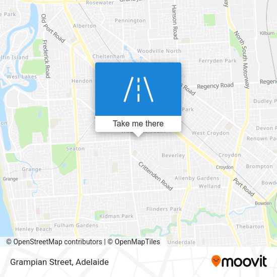 Grampian Street map