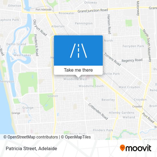 Patricia Street map