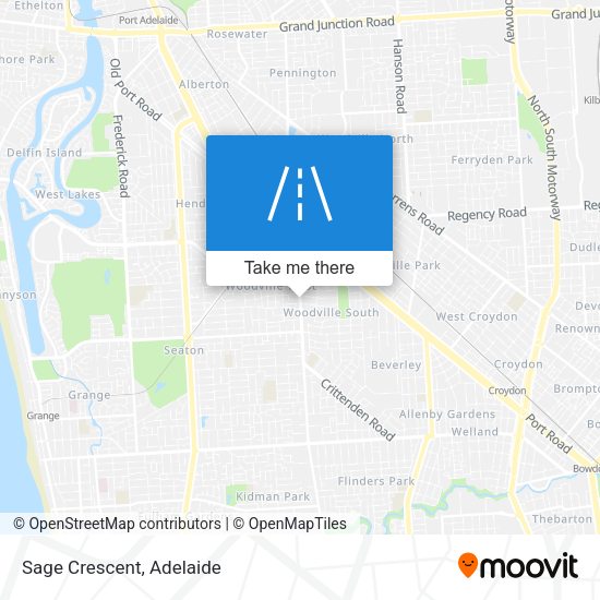 Sage Crescent map