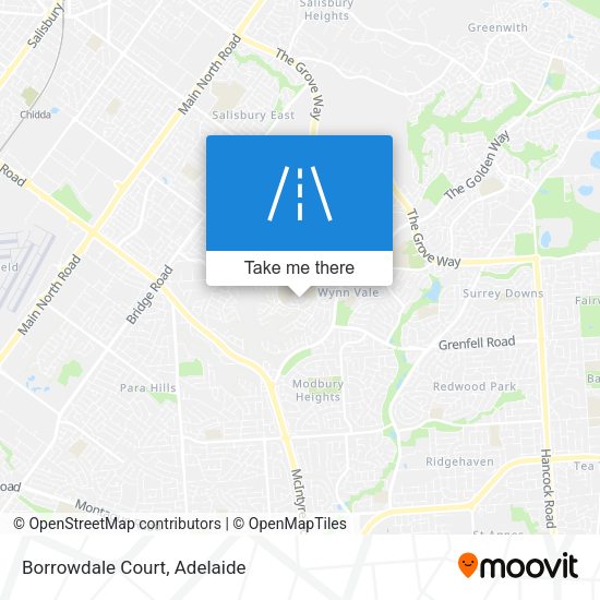Borrowdale Court map