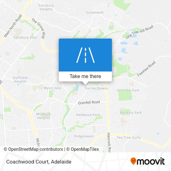 Coachwood Court map