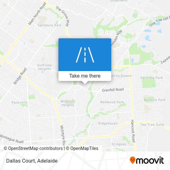 Dallas Court map