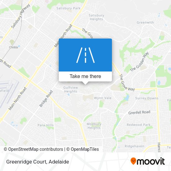 Greenridge Court map