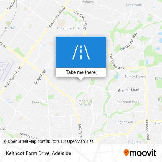 Keithcot Farm Drive map