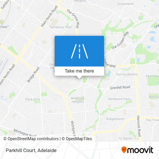 Parkhill Court map
