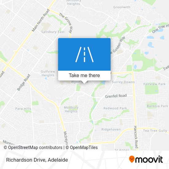 Richardson Drive map