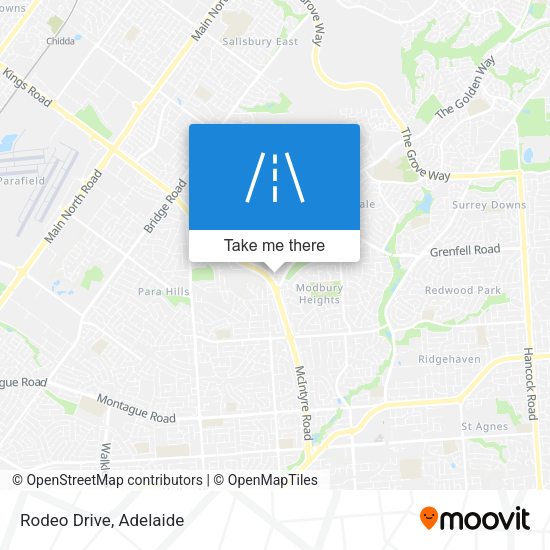 Rodeo Drive map