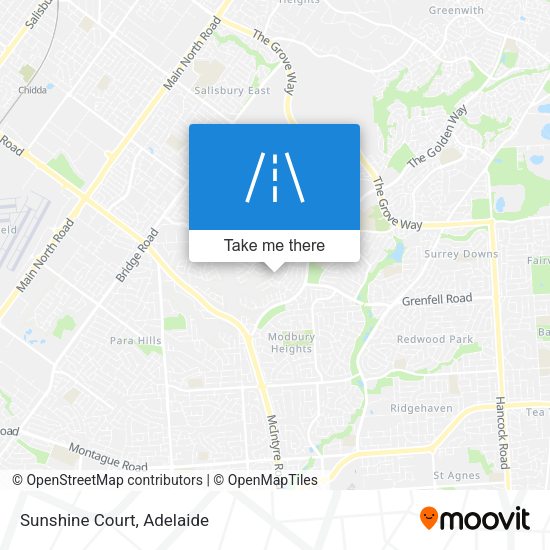 Sunshine Court map