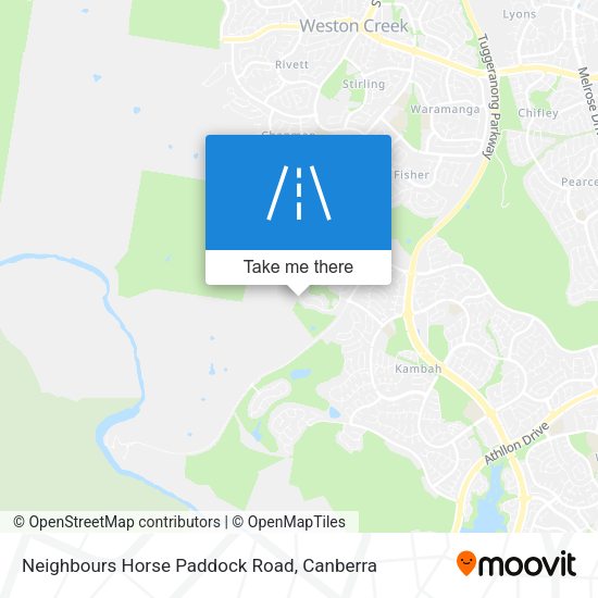 Neighbours Horse Paddock Road map