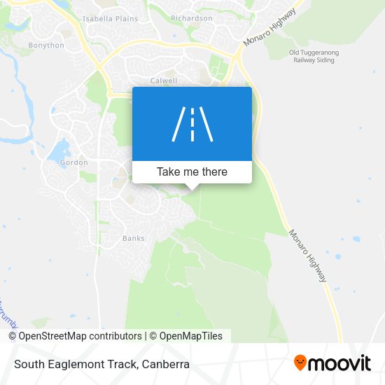 South Eaglemont Track map