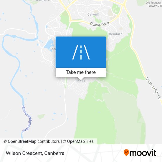 Wilson Crescent map
