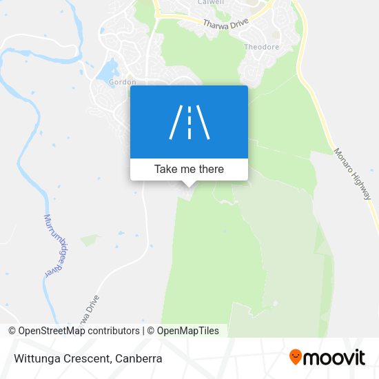 Wittunga Crescent map