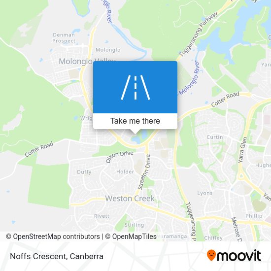 Noffs Crescent map