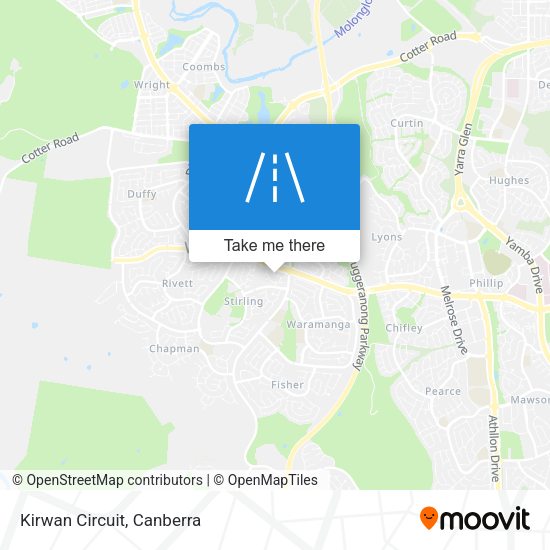 Kirwan Circuit map