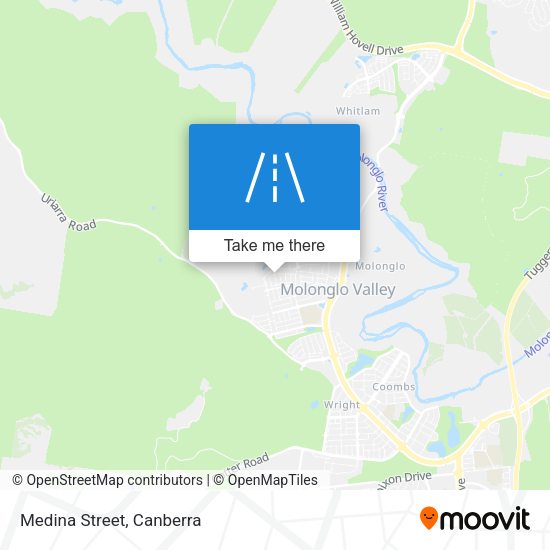 Medina Street map