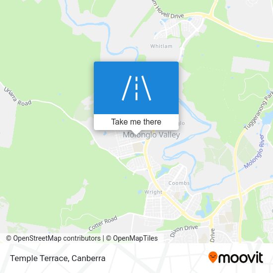 Temple Terrace map