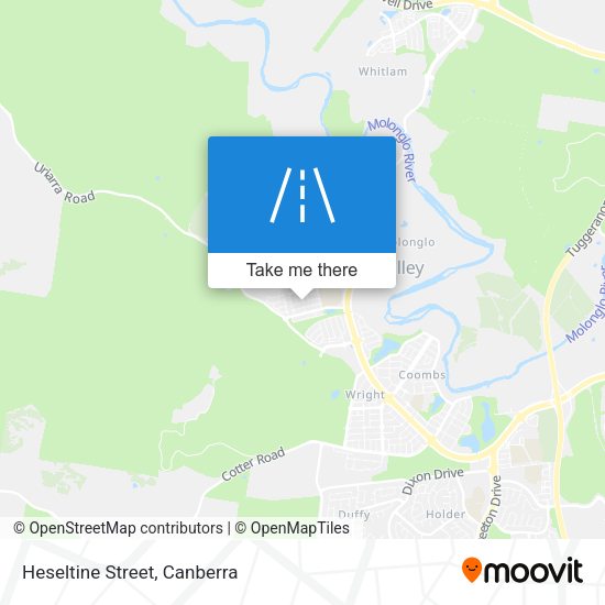 Heseltine Street map