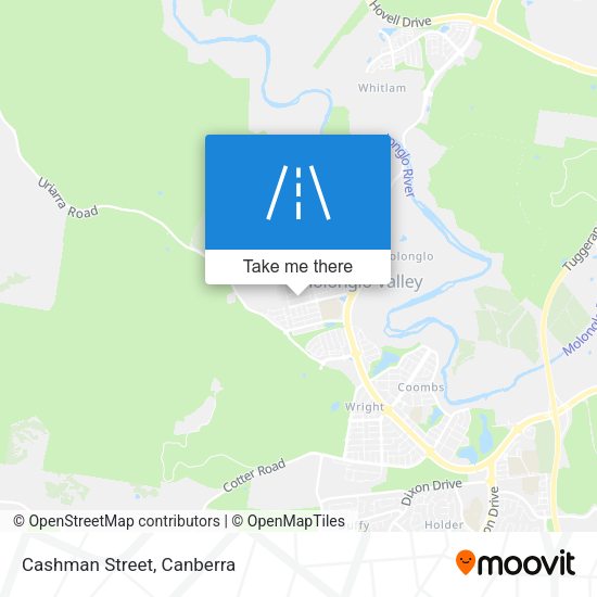 Cashman Street map