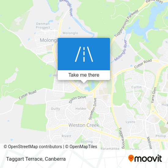 Taggart Terrace map
