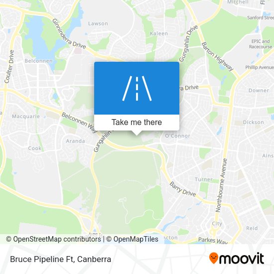 Bruce Pipeline Ft map