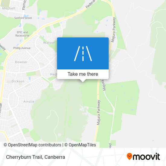 Cherryburn Trail map